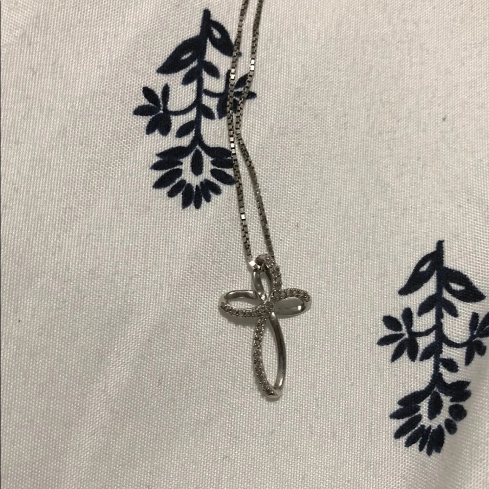 Sterling Silver Cross Necklace